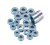 Rc Sealed Bearings For Kyosho Double Dare USA-1 1/8 Wheel Hub Axle Blue Sealed Bearings Kit RC Crawler Car Upgrade Parts