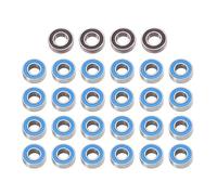 Rc Sealed Bearings For Tamiya For King For Hauler 1/14 30Pcs Sealed Bearing Kit Truck Tractor Trailer Semi Upgrade Parts