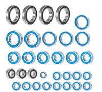 Rc Sealed Bearings For Traxxas For E-Revo For VXL Brushless 1/10 32pcs Wheel Hub Axle Ball Bearing Kit Precision High Speed Bearing RC