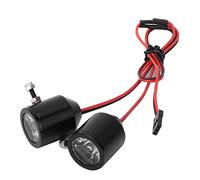 RC Searchlight, 3W Spotlights RC Searchlight Upgrade Spare Part Universal Suitable for RC Car Model(Black)