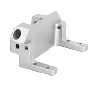 Rc Servo Mount, RustProof CNC Processed Aluminum Alloy Servo on the Shoulder Bracket for 1/10 Rc -car (Silver)