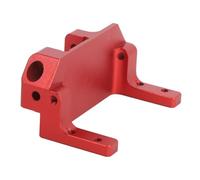 Rc Servo Mount, RustProof CNC Processed Aluminum Alloy Servo on the Shoulder Bracket for 1/10 Rc -car (Red)