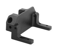 Rc Servo Mount, RustProof CNC Processed Aluminum Alloy Servo on the Shoulder Bracket for 1/10 Rc -car (Black)