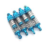 RC Shock Absorber Compatible With MJX 14210 14209 1/14 Rc Car Upgrade Modification Accessories Parts Metal Oil Pressure Shock Absorber Shock(Blue)