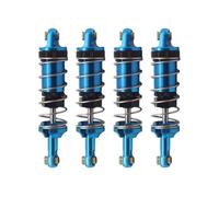 RC Shock Absorber Compatible With MJX For Hyper Go 14301 14302 1/14 Rc Car Upgrade Parts Metal Front And Rear Hydraulic Shock Absorbers Hole To Hole 60MM(Blue)