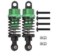 RC Shock Absorber Metal Damper Shocks Set High Performance Upgrade Parts for Wltoys A959 A949 A969 1/18 RC Car Durable 2Pcs (Green)