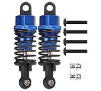 RC Shock Absorber Metal Damper Shocks Set High Performance Upgrade Parts for Wltoys A959 A949 A969 1/18 RC Car Durable 2Pcs (Blue)