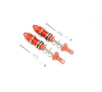 Rc Shock Absorber Models For Arrma 4wd For Talion 6s For Blx 1/8 105mm Aluminum Rear Dual For Spring Shock Absorber Upgrade Parts(Orange)