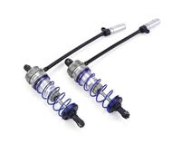 Rc Shock Absorber Models For Axial For Trx4 For Zd For Racing 1/10 92mm Front 105mm Rear Oil Adjustable Shock Absorber Suspension Rc Track Car Truck Parts(Grey,Front)