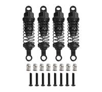 Rc Shock Absorber Models For MN98 For MN99S For MN82 4piece Shock Absorber Set RC Car Accessory Upgrade Replacement Parts(Black)
