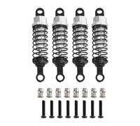 Rc Shock Absorber Models For MN98 For MN99S For MN82 4piece Shock Absorber Set RC Car Accessory Upgrade Replacement Parts(Silver)