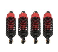 RC Shock Absorber, RC Shock Adjustable Damper Upgraded for TAMIYA for TT-02 red
