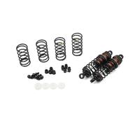 Rc Shock Absorber Set 65MM 1/10 2PCS Aluminum Big Bore GO Damper Set RC Car Offroad For Buggy Tracked Vehicle Parts And Accessories Upgrade Replacement And Use(Yellow)