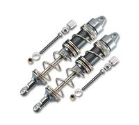 Rc Shock Absorber Set For Arrma Fireteam Big For Rock For Mojave 1/7 1/8 For Kraton For Outcast EXB RA330779 ARA330622 ARA330849 GPM Metal 135mm Rear Shock Absorber(Light Grey)