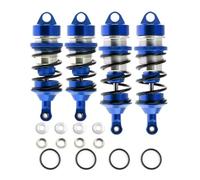 Rc Shock Absorber Set For Arrma For Limitless For Infraction For Felony F1 Cross Boundary For Firebird 1/7 Front And Rear Metal Shock Absorbers(Blue)