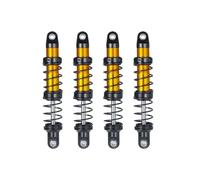 Rc Shock Absorber Set For Axial For SCX10 90046 For TRX-4 For TRX-6 1/10 YEAHRUN 70 80 90 100 110 120mm 4Piece Metal Oil Shock Absorber RC Crawler Car Auto Parts(80mm)