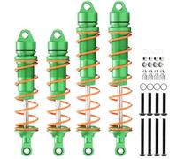 Rc Shock Absorber Set For Fireteam 6s Ara7618 For Kraton Ara106040 For Notorious For Outcast 1/7 1/8 Ara330621 Ara330622 Aluminum Shock Absorbers(Green)