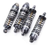 Rc Shock Absorber Set For GRANITE For GROM For Typhon For Mojave Mega 380 1/14 1/18 TRINOOD Front And Rear Shock Absorbers Remote Control Car(Titanium)