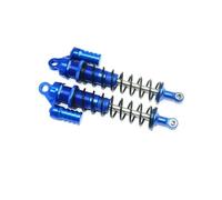Rc Shock Absorber Set For Losi For Super For Baja For Rey 9320977 1:6 L-Shaped Negative Pressure Alloy Rear Shock Absorber Remote Control Car Parts(Blue)