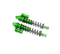 Rc Shock Absorber Set For Losi For Super For Baja For Rey 9320977 1:6 L-Shaped Negative Pressure Alloy Rear Shock Absorber Remote Control Car Parts(Green)