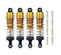 Rc Shock Absorber Set For Mjx H16 16207 16208 16209 16210 1/16 4Pcs Metal Front And Rear Oil Shock Absorber Damper RC Car Parts And Accessories Upgrade Replacement Use