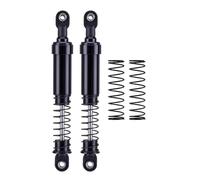 Rc Shock Absorber Set For SCX10 For Capra For TRX4 For LCG 1/10 2Pcs 75mm 85mm 95mm 105mm 115mm Aluminum Big Bore Shocks Oil Damper RC Crawler Car Parts Replacement(Black,115mm)