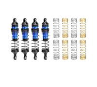 Rc Shock Absorber Set For Traxxas For Mini For Maxx For Xrt 87mm Alloy Front Rear Adjustable Progressive For Spring Shocks Upgrade Parts(Blue)