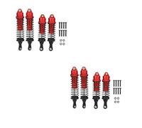 Rc Shock Absorber Set For Traxxas For Slash 1/10 Aluminium Alloy Shock Absorber Assembled Full Metal Big Bore Shocks Front & Rear Rc Car Truck Parts Replacement(2pcs)