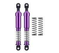 Rc Shock Absorber Set For TRX4 For LCG For SCX10 For Capra 1/10 2Pcs 75mm 85mm 95mm 105mm 115mm Aluminum Big Bore Shocks Oil Damper RC Car Replacement Use(Purple,115mm)