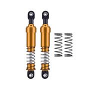 Rc Shock Absorber Set For TRX4 For LCG For SCX10 For Capra 1/10 2Pcs 75mm 85mm 95mm 105mm 115mm Aluminum Big Bore Shocks Oil Damper RC Car Replacement Use(Yellow,95mm)