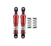 Rc Shock Absorber Set For TRX4 For LCG For SCX10 For Capra 1/10 2Pcs 75mm 85mm 95mm 105mm 115mm Aluminum Big Bore Shocks Oil Damper RC Car Replacement Use(Red,85mm)