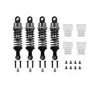 Rc Shock Absorber Set For WPL C14 C24 For MN D90 D91 MN99 99s 4-Piece Oil Filled Metal Shock Absorber With Tower RC Car Adjustable Upgrade Parts(Titanium)