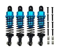 Rc Shock Absorber Set For WPL C14 C24 For MN D90 D91 MN99 99s Metal Oil Filled Shock Absorber With Tower RC Car Adjustable Upgrade Parts(BLUE 2,4PCS)