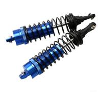 RC Shock Absorber Set Metal for Traxxas Slash 4x4 1/10 Crawler - High Performance Damper Kit Aluminium Body Blue Red 100.8mm 115mm Length(After Blue)