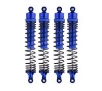 Rc Shock Absorbers Compatible With Losi For LMT 4WD For Monster 1/8 RC Car Upgrade Parts 4Pcs Metal Front And Rear Shock Absorber 135mm(Blue)