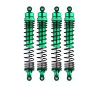 Rc Shock Absorbers Compatible With Losi For LMT 4WD For Monster 1/8 RC Car Upgrade Parts 4Pcs Metal Front And Rear Shock Absorber 135mm(Green)