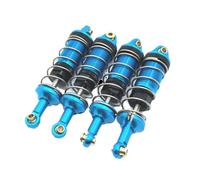 Rc Shock Absorbers Compatible With MJX 1/14 14301 14302 RC Car Parts Hydraulic Shock Absorber Before And After Metal Upgrade(Blue)