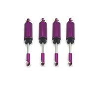 Rc Shock Absorbers Compatible With MJX 14209 14210 1/14 RC Car Parts Metal Upgrade Front And Rear Hydraulic Shock Absorbers(Purple)