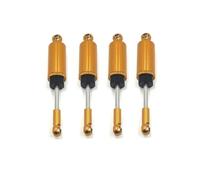 Rc Shock Absorbers Compatible With MJX 14209 14210 1/14 RC Car Parts Metal Upgrade Front And Rear Hydraulic Shock Absorbers(Yellow)