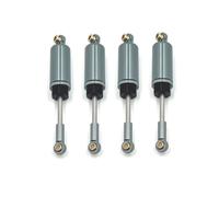 Rc Shock Absorbers Compatible With MJX 14209 14210 1/14 RC Car Upgrade Modification Parts Accessories Front And Rear Hydraulic Shock Absorbers(Grey)