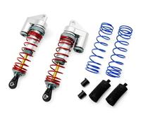 RC Shock Absorbers Compatible With TRX4 For SCX10 D90 1/10 Rc For Climbing Car Accessories Parts 2pcs Metal Shock Absorbers 90Mm Hole Spacing