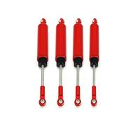 Rc Shock Absorbers Compatible With Wltoys 104009 12402-A A323 12409 RC Car Replacement Accessories Oil Shock Absorber Damper(Red)