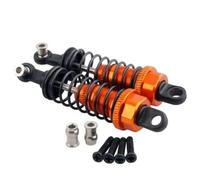 RC Shock Absorbers Compatible With WLtoys A949 1/18 Rc Car Upgrade Modification Accessories Parts 2pcs Alum Shock Absorber 56mm A580018(Orange)