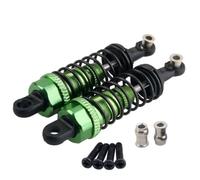 RC Shock Absorbers Compatible With WLtoys A949 1/18 Rc Car Upgrade Modification Accessories Parts 2pcs Alum Shock Absorber 56mm A580018(Green)