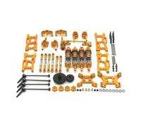 RC Shock Absorbers For Axial For SCX10 90046 For TRX-4 For TRX-6 1/10 YEAHRUN 70/80/90/100/110/120mm 4Piece Metal Oil Shock Absorber RC Crawler Car Auto Parts(Gold)