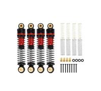 RC Shock Absorbers For Hobby Plus CR18P For Rock Van And Trail Hunter 1/18 RCAWD Alloy 47MM Front And Rear Shock Absorber Oil Upgrade Parts(Blue)