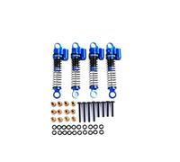 RC Shock Absorbers For HOBBYPLUS 4WD RCAWD 1/18 Scale 47mm Front And Rear Oil Shock Absorbers Crawler Vehicle Upgrade Replacement Parts(Navy blue)