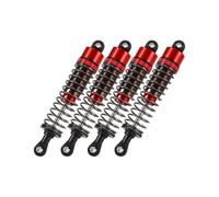 RC Shock Absorbers For LC Truggy 1/10 52-120mm 4-Piece Shock Absorber Road Trip Drift Monster Truck Off-Road For Racing RC Car Upgrade Parts(Red,85mm)
