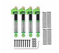 RC Shock Absorbers For SCX24 For Axial AX24 1/24 58mm Extended Oil Type RCAWD Front And Rear Shock Absorber Upgrade Replacement Parts(Green)