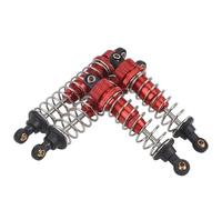 RC Shock Absorbers For Tamiya For TT-02B DF02 DT02 1/10 Off-road Remote Control Car Chassis RC Oil Shock Absorber Accessory Upgrade(Red)